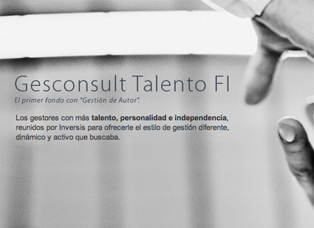 Inversis lanza la primera cartera del ‘Gesconsult Talento’