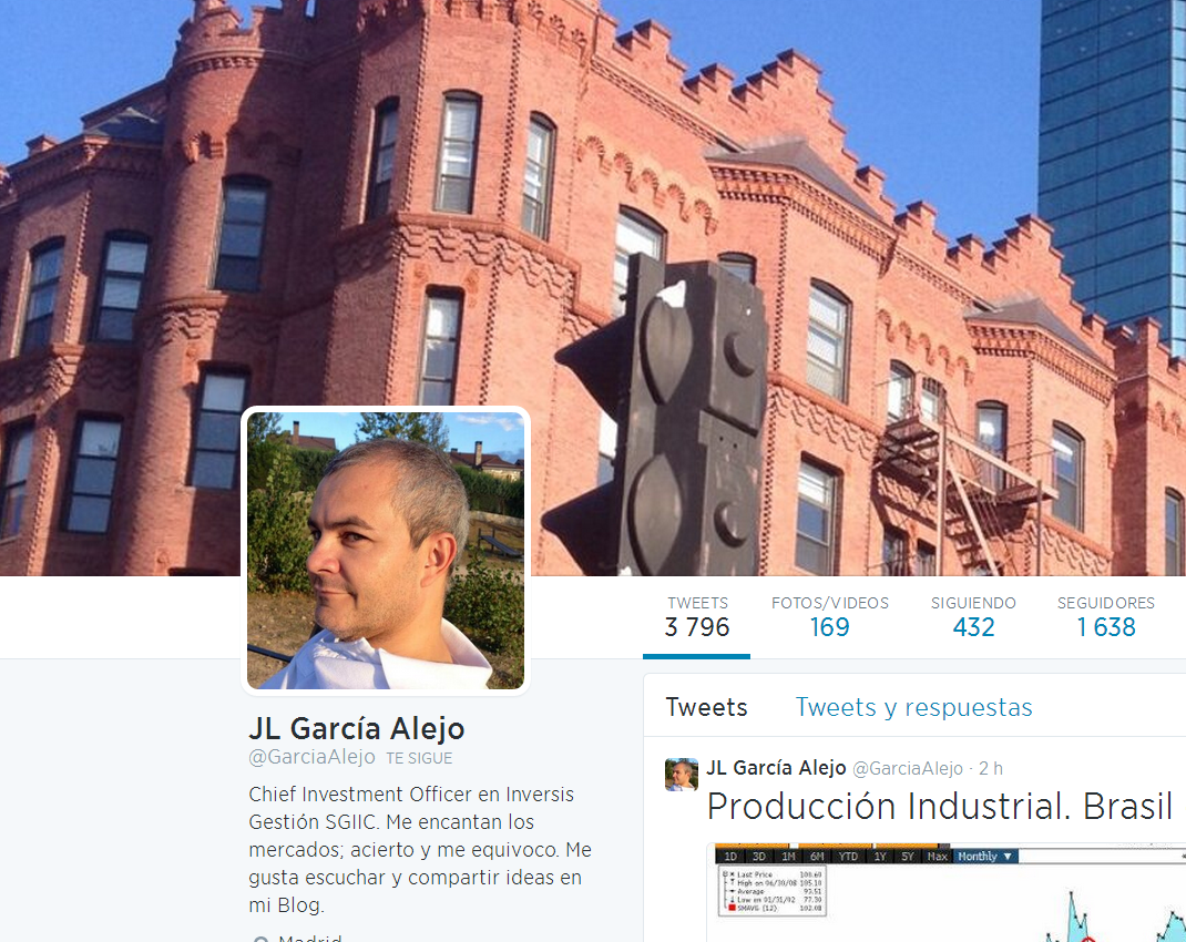 García Alejo, elegido como uno de los 30 gurús del trading en Twitter