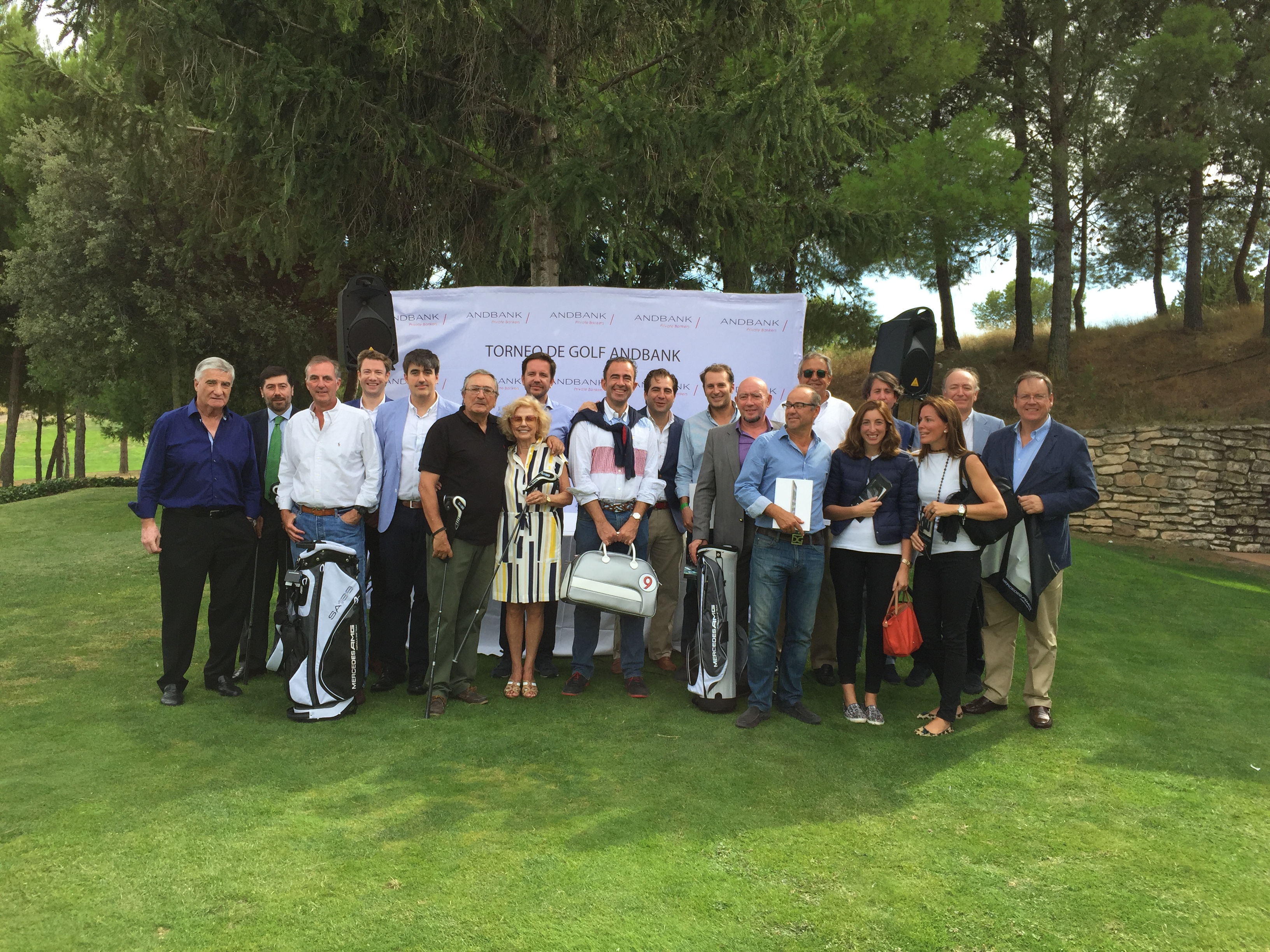 El Torneo de Golf Andbank de Zaragoza congrega a 80 jugadores