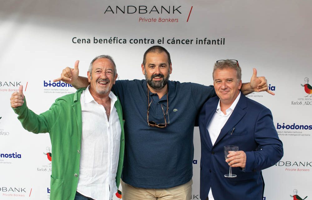 Andbank recauda en San Sebastián más de 40.000 euros para la lucha contra el cáncer infantil