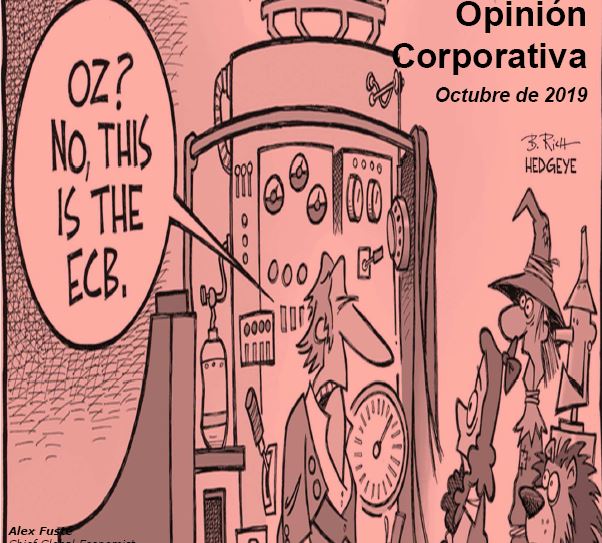 Opinión Corporativa sobre mercados financieros – Octubre 2019