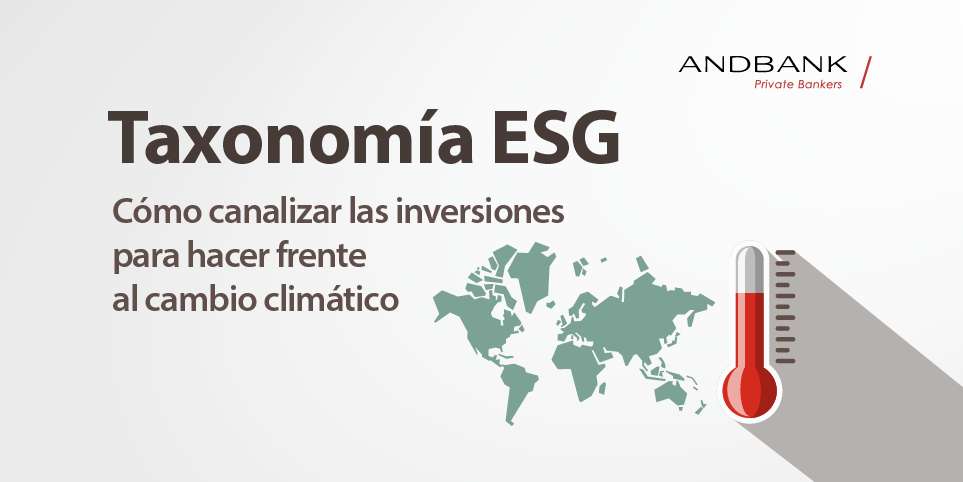 Taxonomía ESG: inversiones frente al cambio climático